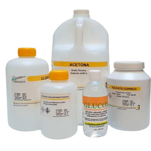  Acetato de Amonio, Solución al 0.1 N, ó Fraccional.  GOLDEN BELL (1 L)